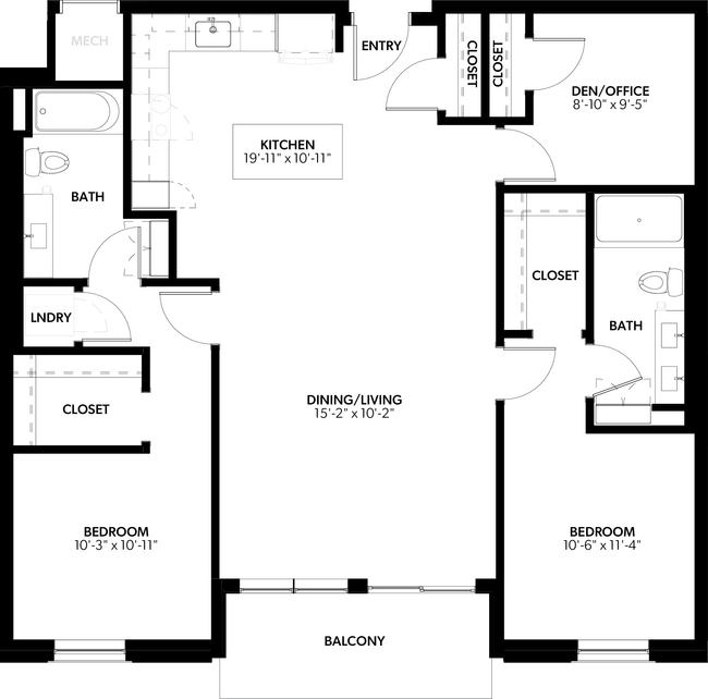 Floorplan - The Pearl