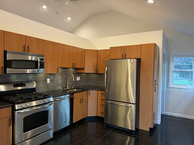 Renovated kitchen with dishwasher and garbage disposal - 594 Albany Shaker Rd