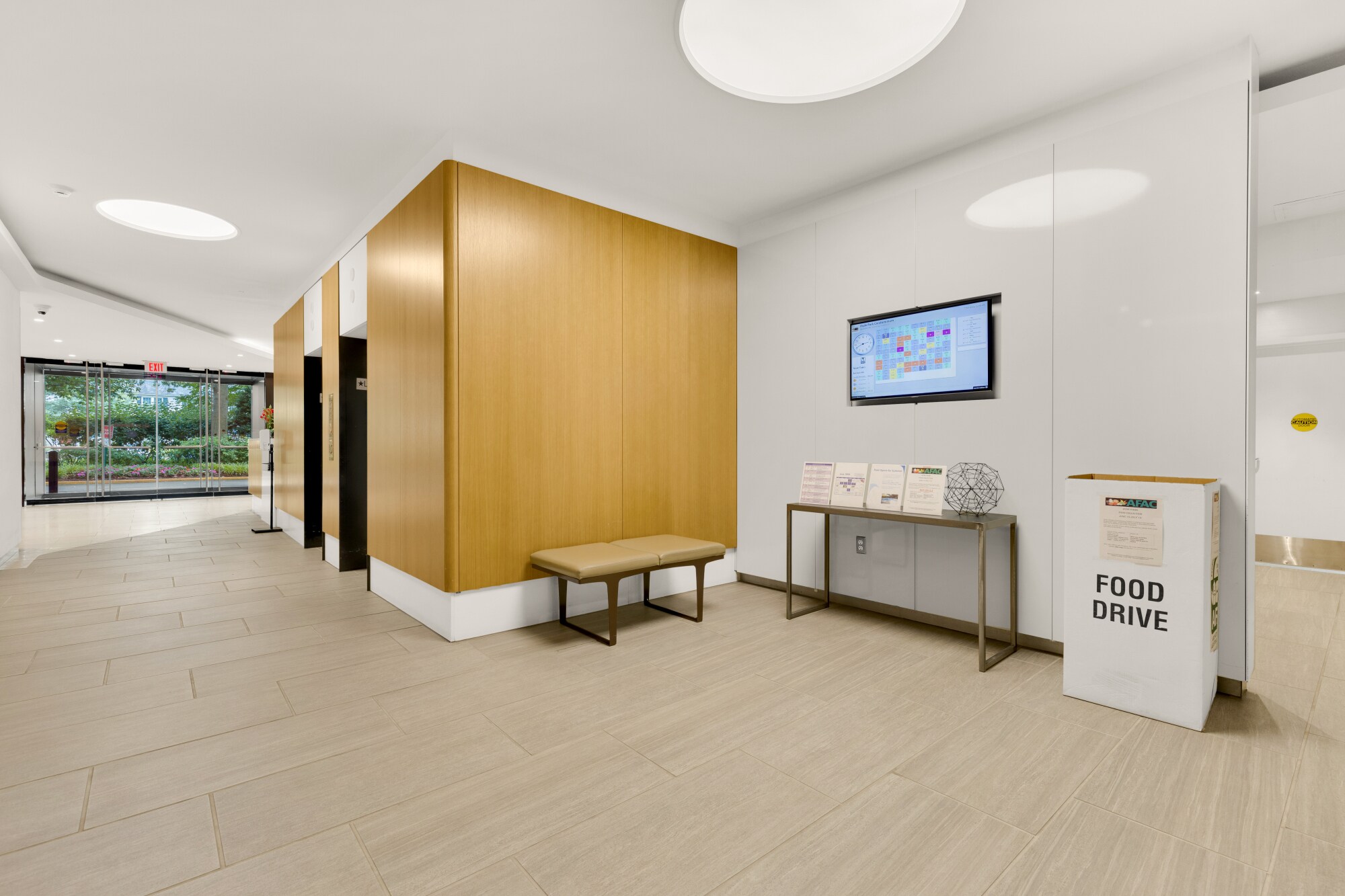 Lobby near Garage Entrance - 4141 N Henderson Rd