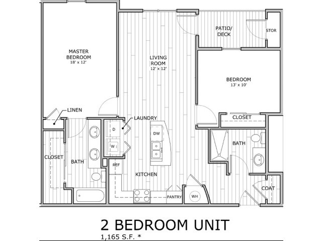 Floorplan - Coryell Commons