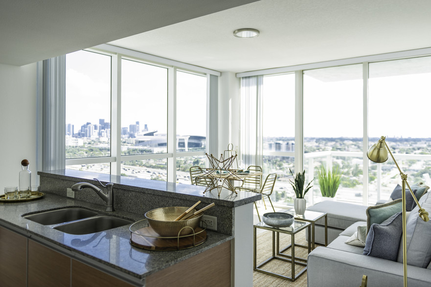 LIVING ROOM - Pier 19 Residences and Marina