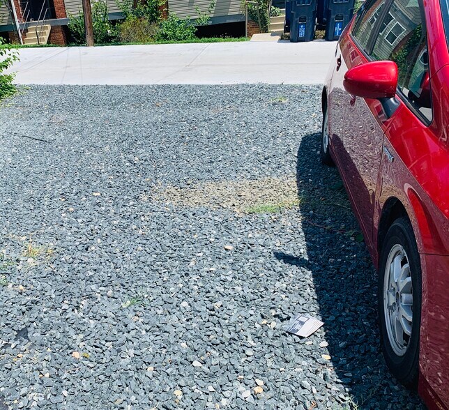 Gravel Parking Rear of Building - 853 19th Street Northeast