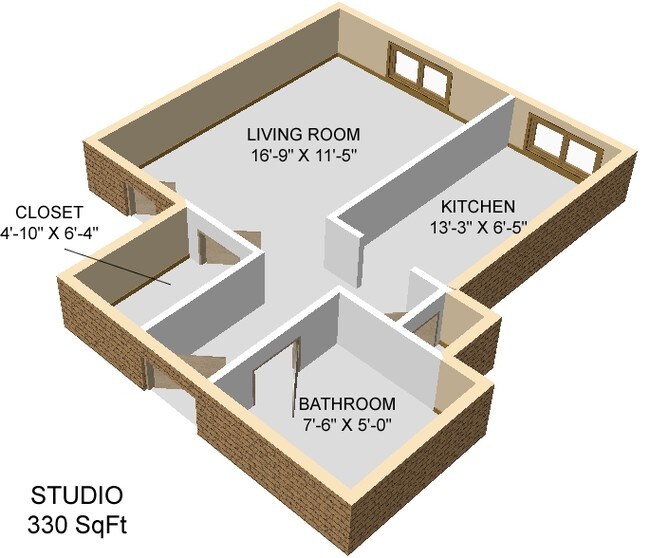 Floorplan - Barrington Apartments