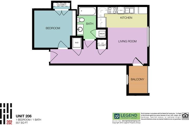 Floorplan - Terrace at the Masonry