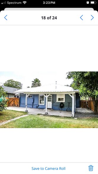 Back yard gated - 515 W Agarita Ave
