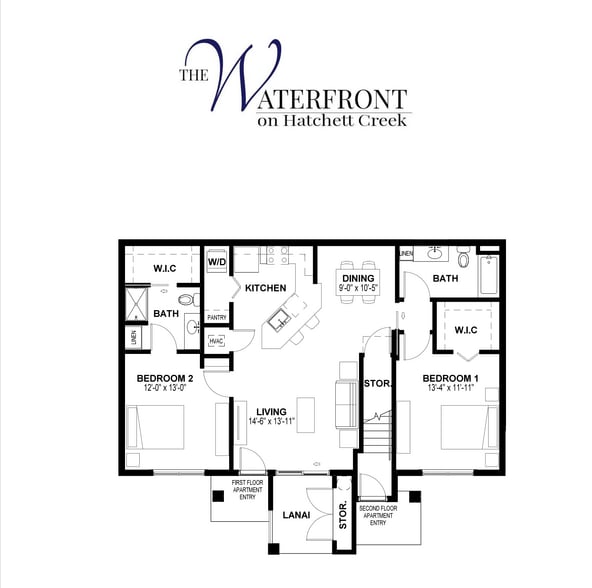 Interior Photo - Waterfront On Hatchett Creek