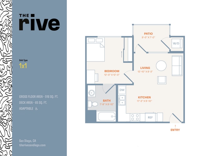 1x1 A - The Rive San Diego