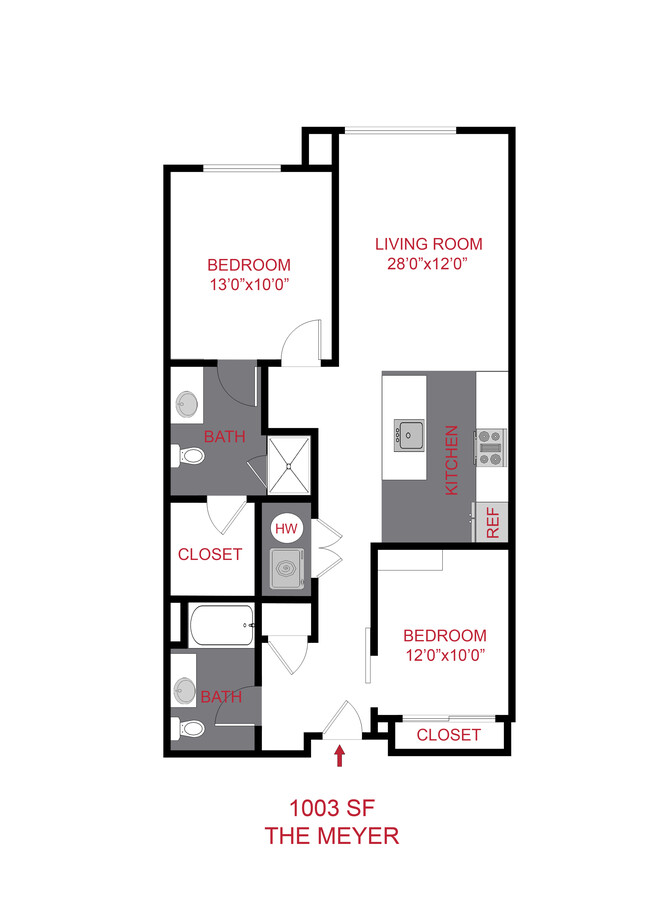 Floorplan - 7/S Denver Haus