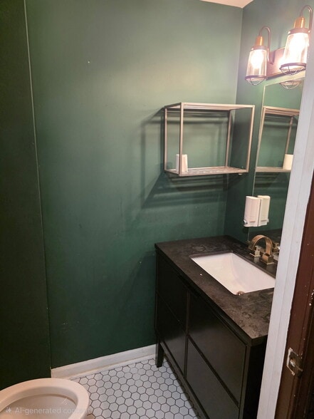 1/2 bath - 2842 Lake Forest Dr