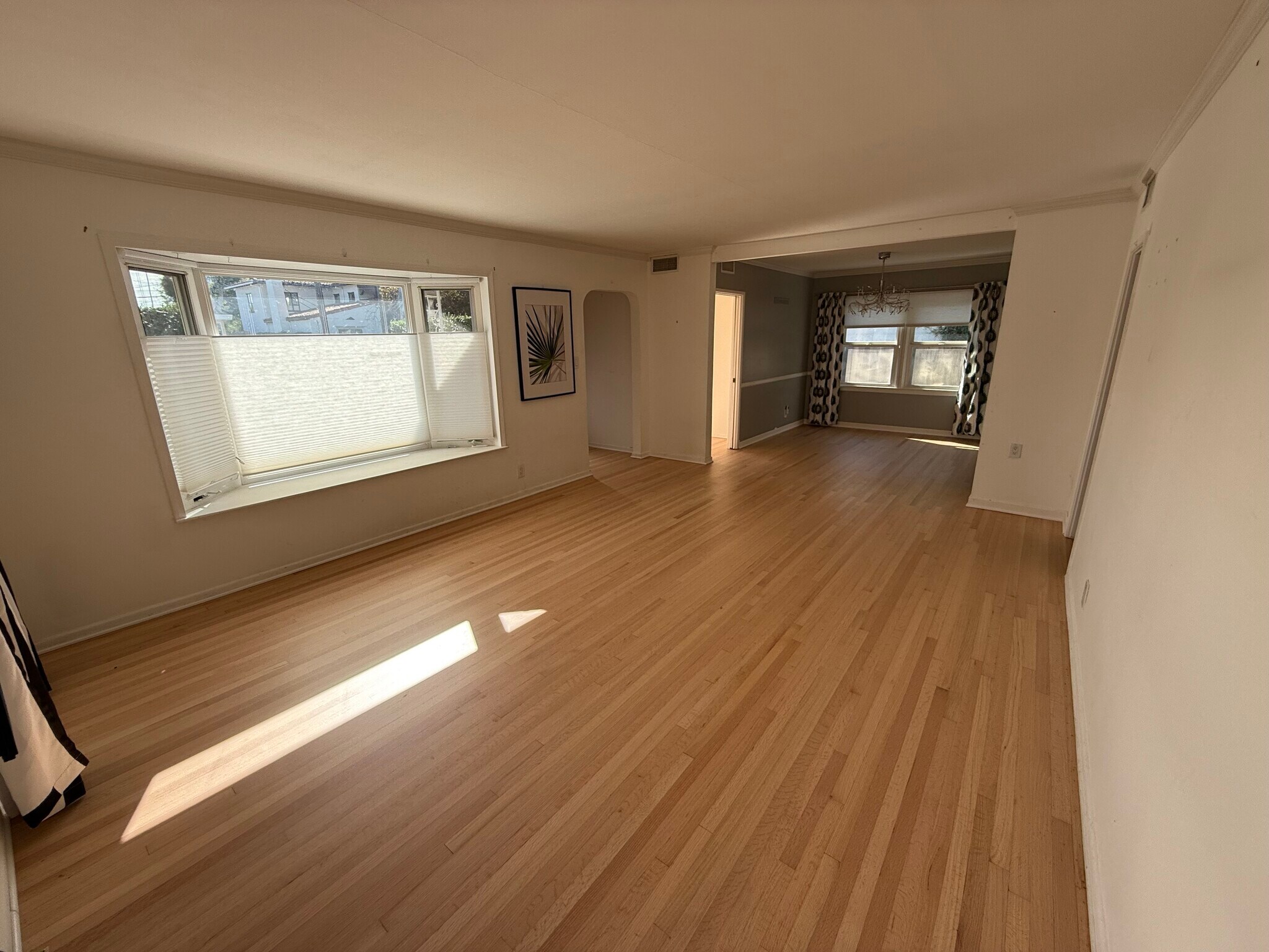 Living Room - Dining Room - 1221 S Curson Ave