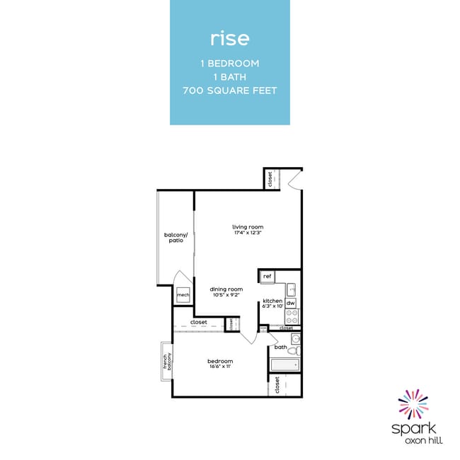 Floorplan - Spark Oxon Hill