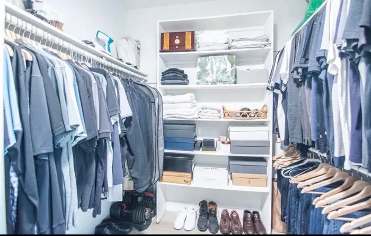 Walk-in Closet - 1345 Cabrillo Park Dr