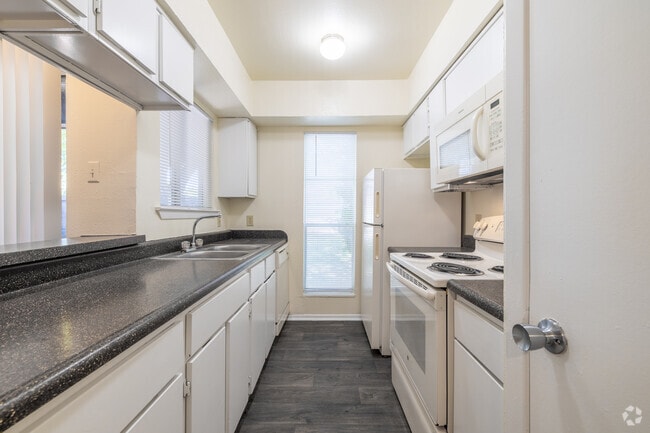 2BR, 2BA- 1,120SF - Kitchen - University Village Apartments