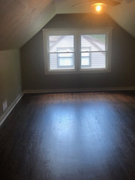two bedrooms on main floor with hardwood floors - 8200 Vincent Ave S