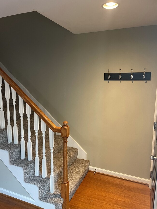 Stairs to upstairs - 724 Due West Ave N