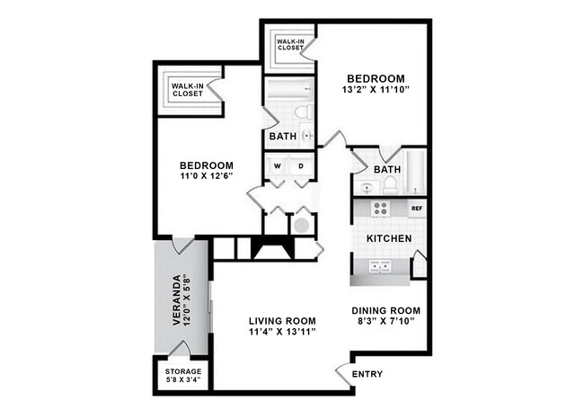 Floorplan - The Pointe at Irving Park