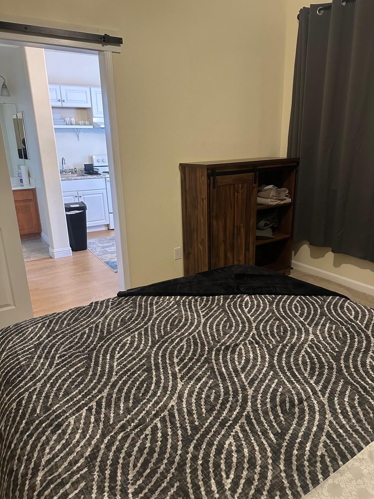 View from Bedroom into the living area - 1764 La Pergola Dr