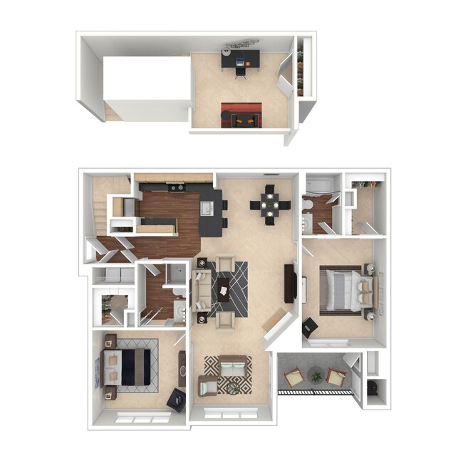 Floorplan - The Elms at Arcola