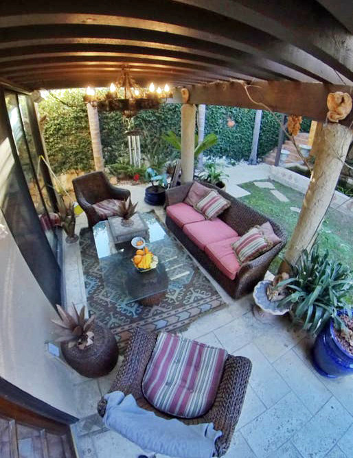 Backyard sitting area - 7815 W 83rd St