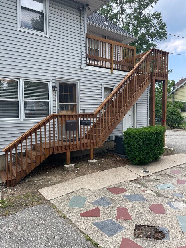 Stairs to Apartment - 498 Ringwood Ave