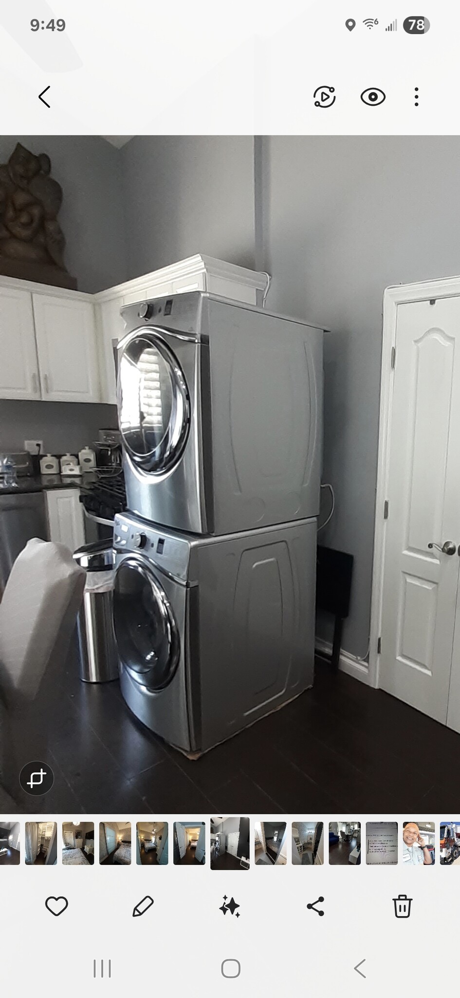 Gas Stackable Washer & Dryer - 3437 Caspian Dr