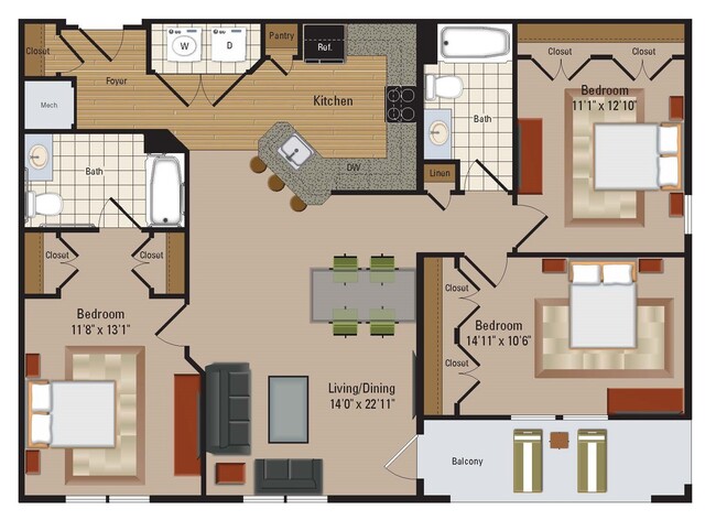 Floorplan - Windsor Leesburg