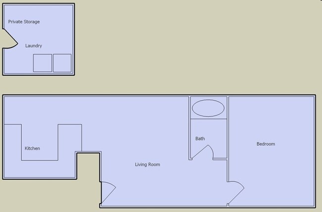 1BR/1BA - Desert Palms