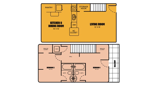 2BR/2BA - The French Quarter