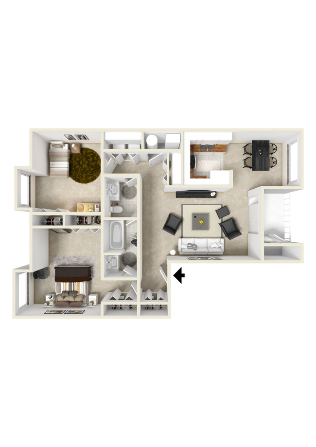 Floorplan - Stonewood Apartments