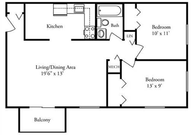 Floorplan - The Pentacle Group Apartments