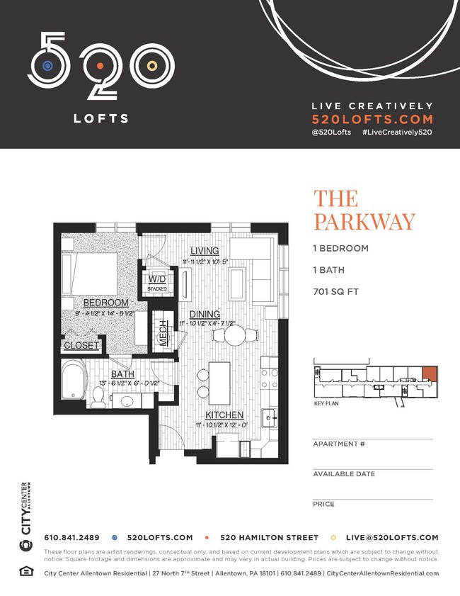 Floorplan - 520 Lofts