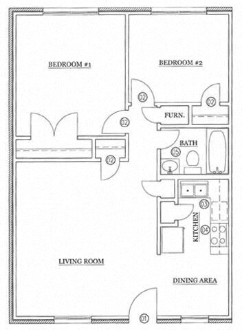 Floorplan - Spanish Arms