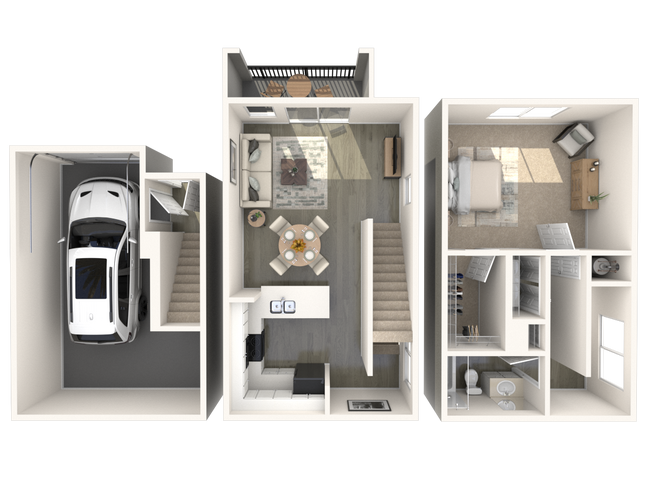 Floorplan - Palazzo Townhomes