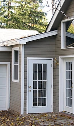 Back door to yard - 6201 NY-42