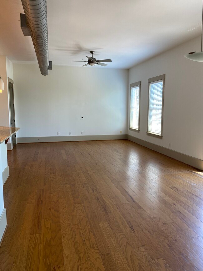 Living room and kitchen bar - 125 Tribble Gap Rd