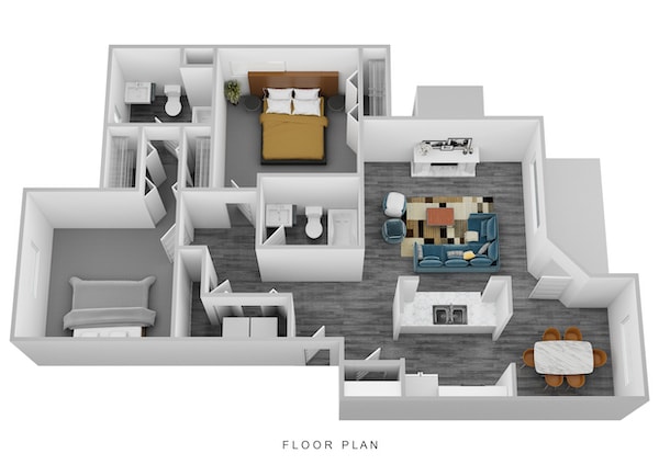 Floorplan - Ivy Hills Living Spaces