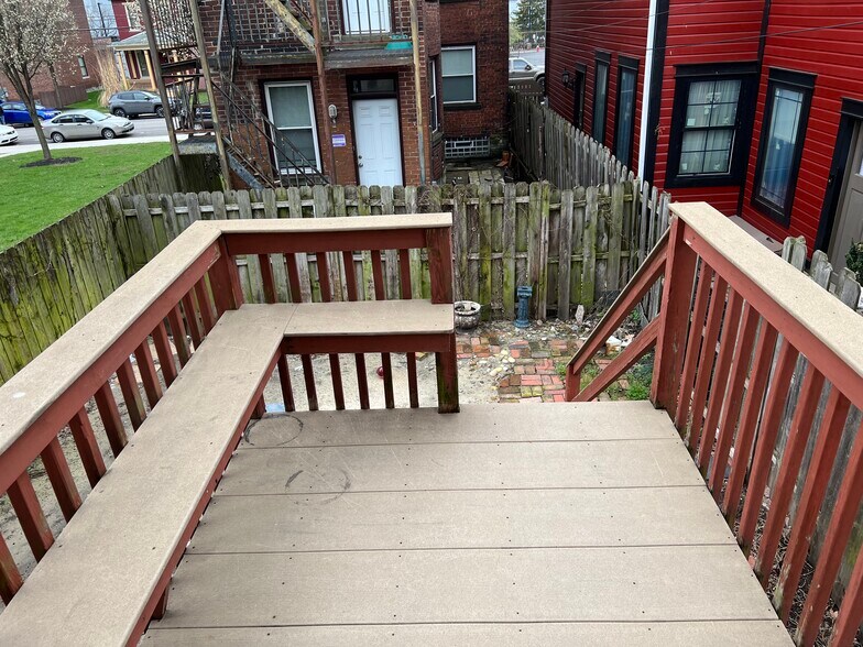 Back porch - 1721 McCullough St