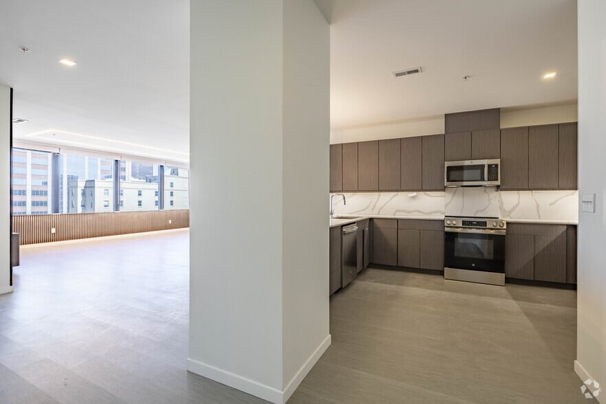 2A Kitchen and living room - The Deneau