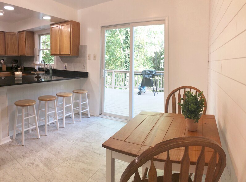 Kitchen + View of Deck - 1019 Wingate Ct