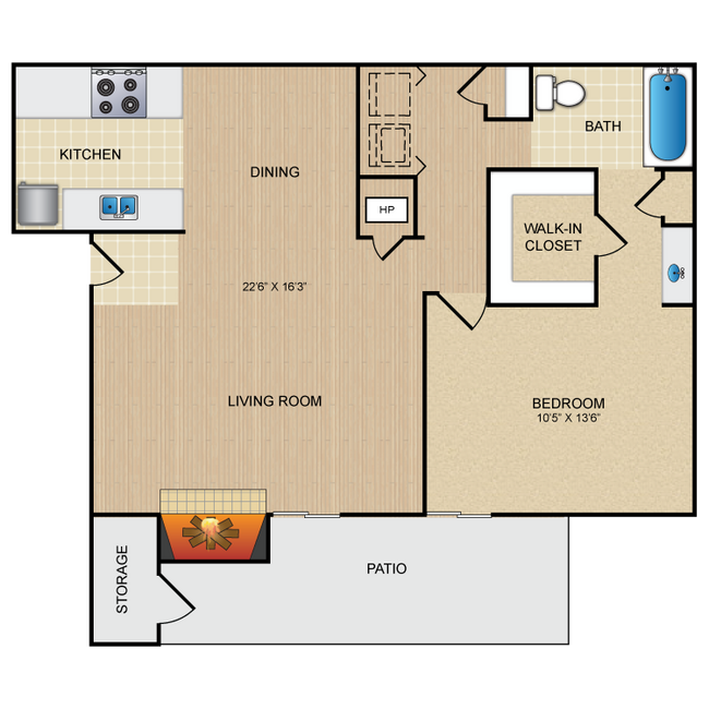 Floorplan - Avistar At The Oaks