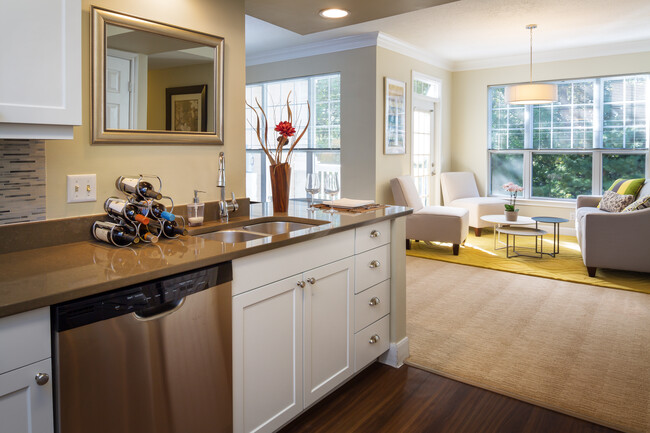 Kitchen and Living Room - Avalon Bear Hill