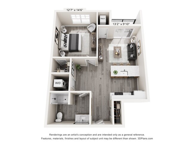 Floorplan - The Greens Luxury Apartments