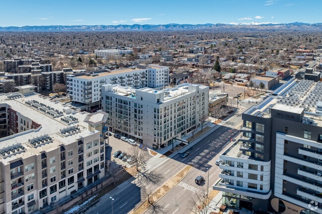 Aerial - The Irving at Mile High Vista
