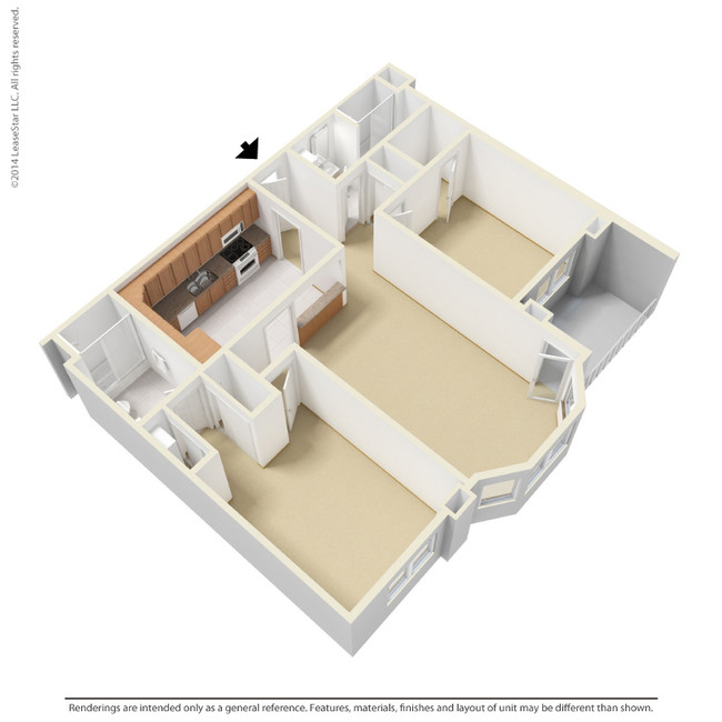 Floorplan - Vernon Oaks Apartments