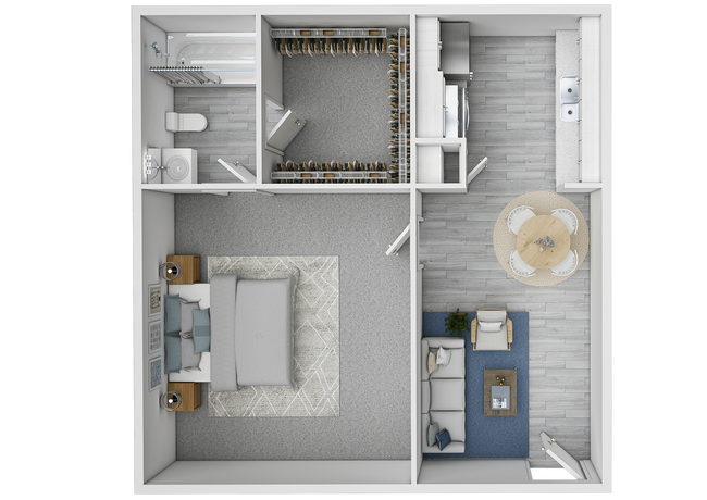 Floorplan - The Mirage Apartments