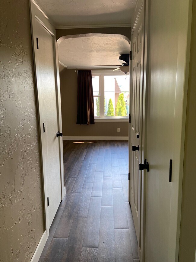 Hallway from kitchen to living room - 835 Warren St