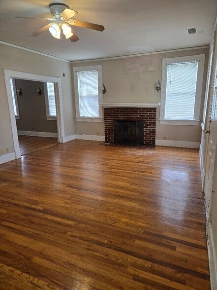 Front living space with fireplace - 2157 Richmond Ave
