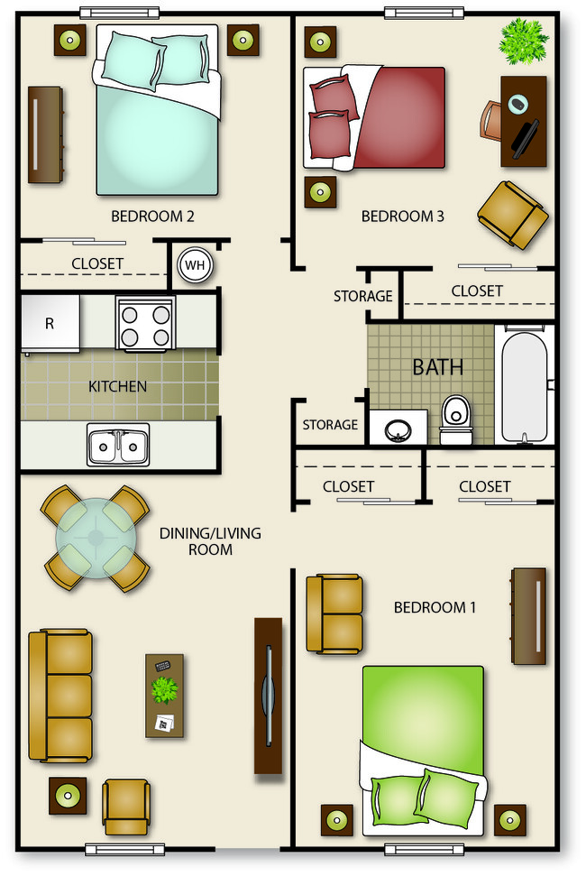 Floorplan - The Hammock at Stuart