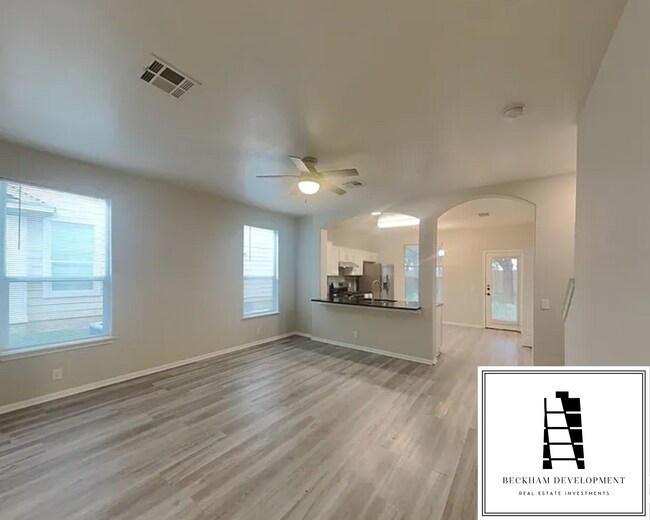 Living Room and Dining Room - 2418 Allred Dr