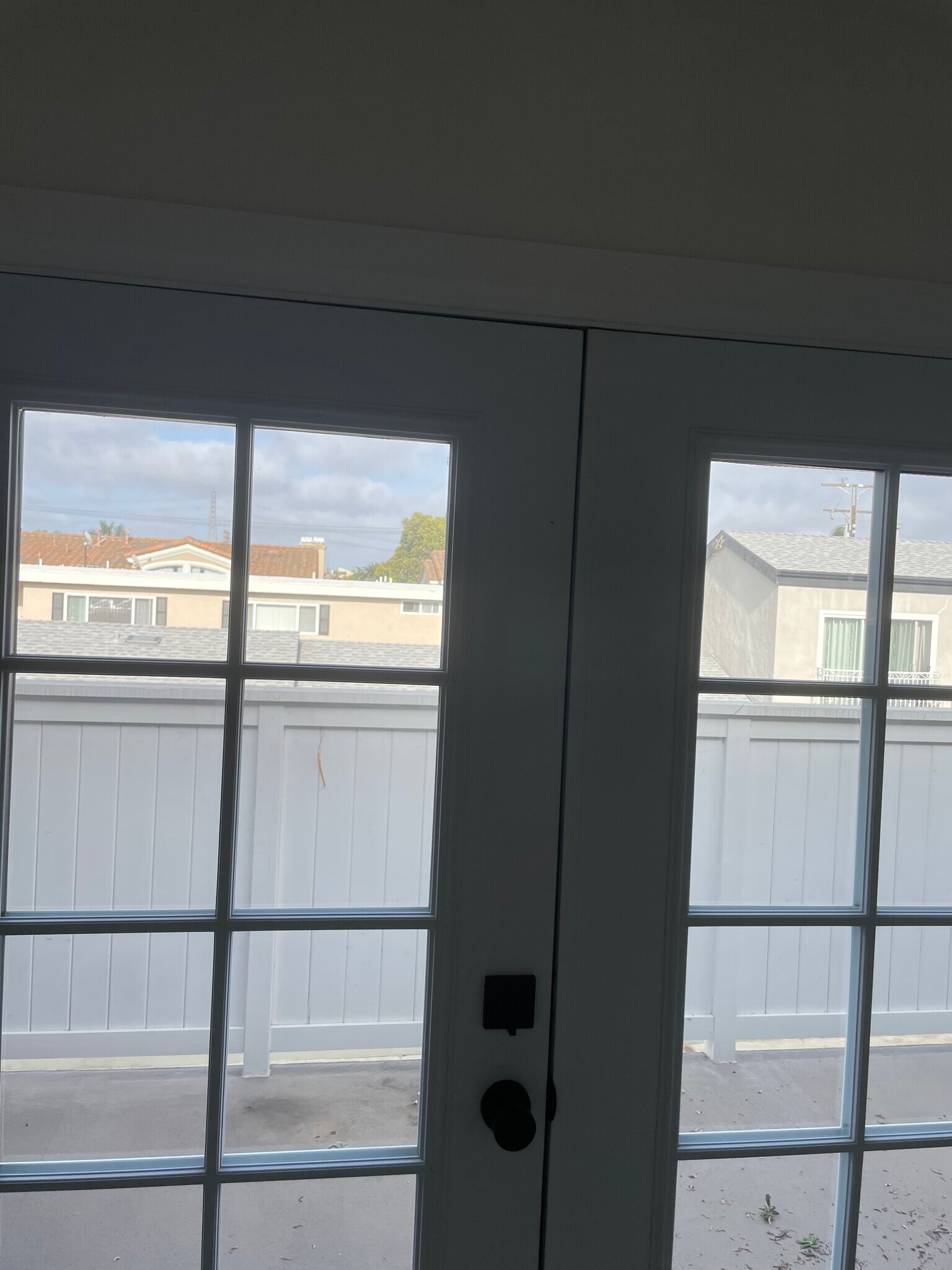 Private balcony off the Primary bedroom - 2220 Curtis Ave